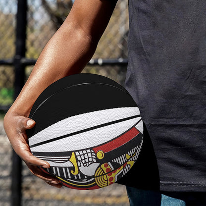 King Of Clubs Playing Card Print Basketball