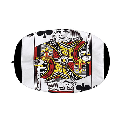 King Of Clubs Playing Card Print Car Side Mirror Covers