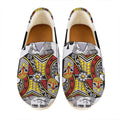 King Of Clubs Playing Card Print Casual Shoes