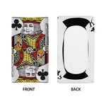 King Of Clubs Playing Card Print Changing Pad Cover