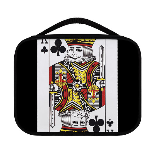 King Of Clubs Playing Card Print Classic Bible Case