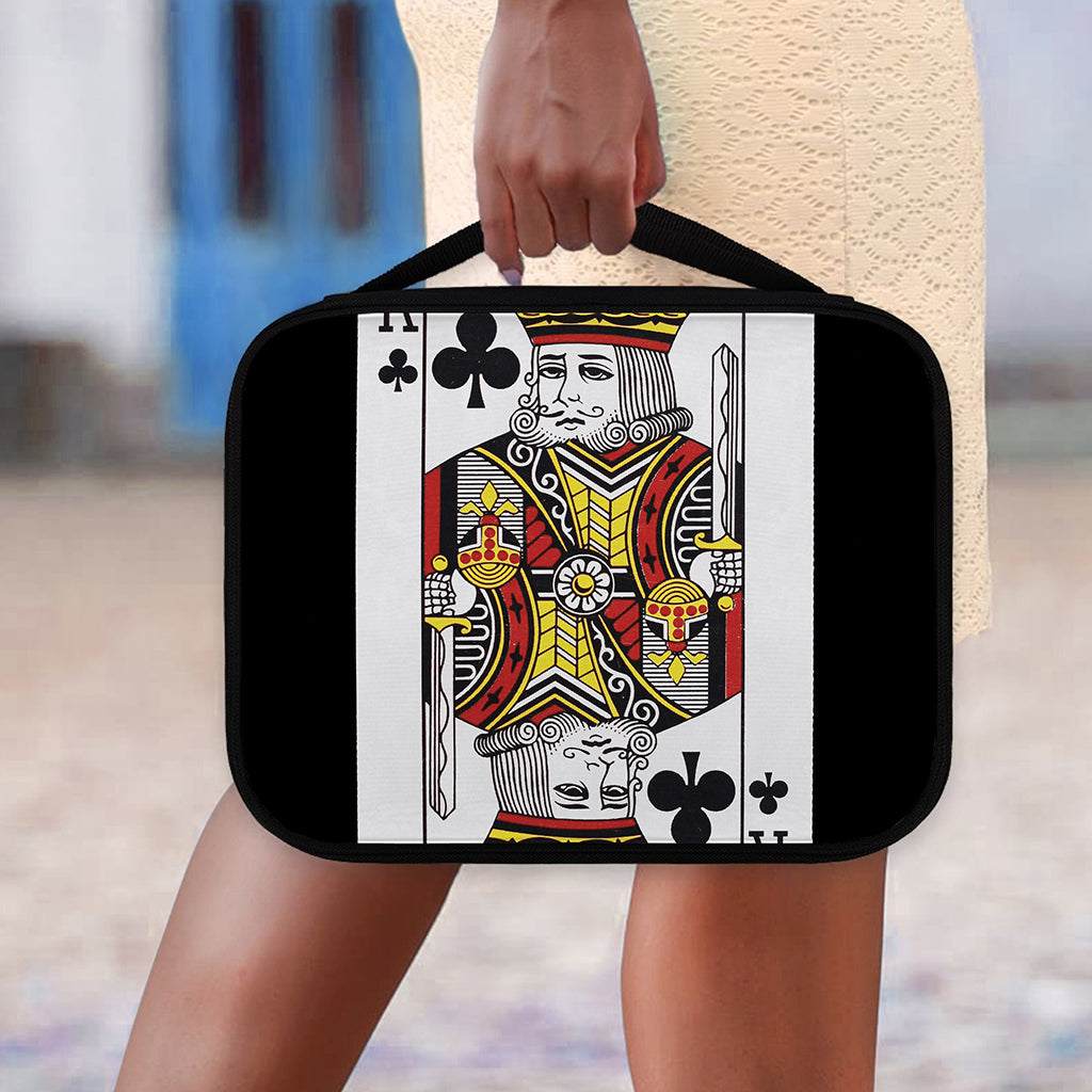 King Of Clubs Playing Card Print Classic Bible Case