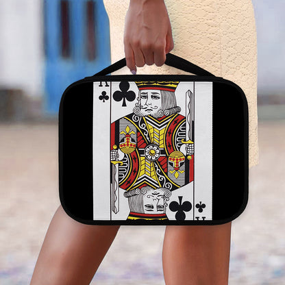 King Of Clubs Playing Card Print Classic Bible Case