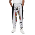 King Of Clubs Playing Card Print Cotton Sweatpants