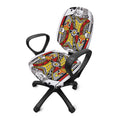 King Of Clubs Playing Card Print Office Chair Cover