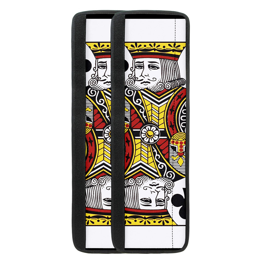 King Of Clubs Playing Card Print Refrigerator Handle Covers