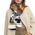 King Of Clubs Playing Card Print Scarf