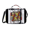 King Of Clubs Playing Card Print Shoulder Strap Bible Bag