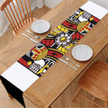 King Of Clubs Playing Card Print Table Runner
