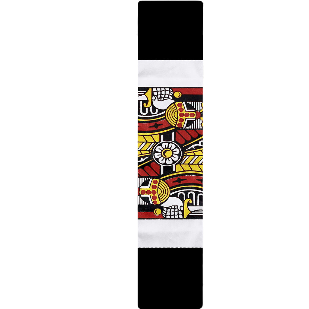 King Of Clubs Playing Card Print Table Runner