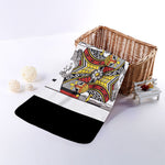 King Of Clubs Playing Card Print Towel