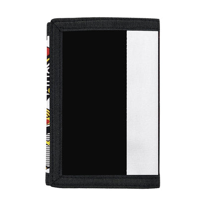 King Of Clubs Playing Card Print Trifold Wallet