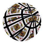 King Of Diamonds Pattern Print Basketball