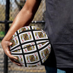 King Of Diamonds Pattern Print Basketball