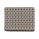 King Of Diamonds Pattern Print Bifold Wallet