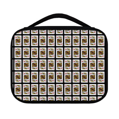 King Of Diamonds Pattern Print Classic Bible Case