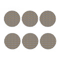 King Of Diamonds Pattern Print Coaster Set