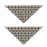King Of Diamonds Pattern Print Dog Bandana