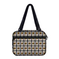King Of Diamonds Pattern Print Double Strap Bible Bag