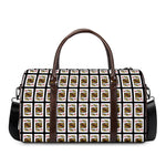 King Of Diamonds Pattern Print Duffle Bag