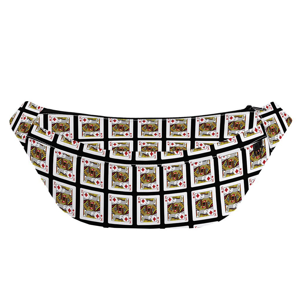 King Of Diamonds Pattern Print Fanny Pack