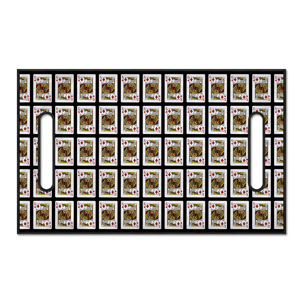 King Of Diamonds Pattern Print Golf Cart Seat Cover