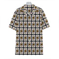 King Of Diamonds Pattern Print Hawaiian Shirt