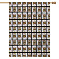 King Of Diamonds Pattern Print House Flag