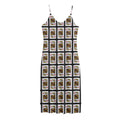 King Of Diamonds Pattern Print Jersey Midi Cami Dress