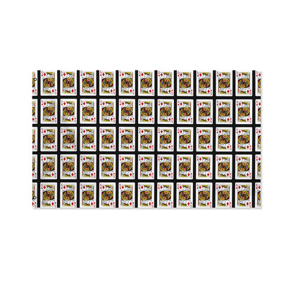 King Of Diamonds Pattern Print Polyester Flag