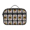 King Of Diamonds Pattern Print Portable Lunch Bag