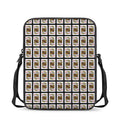 King Of Diamonds Pattern Print Rectangular Crossbody Bag