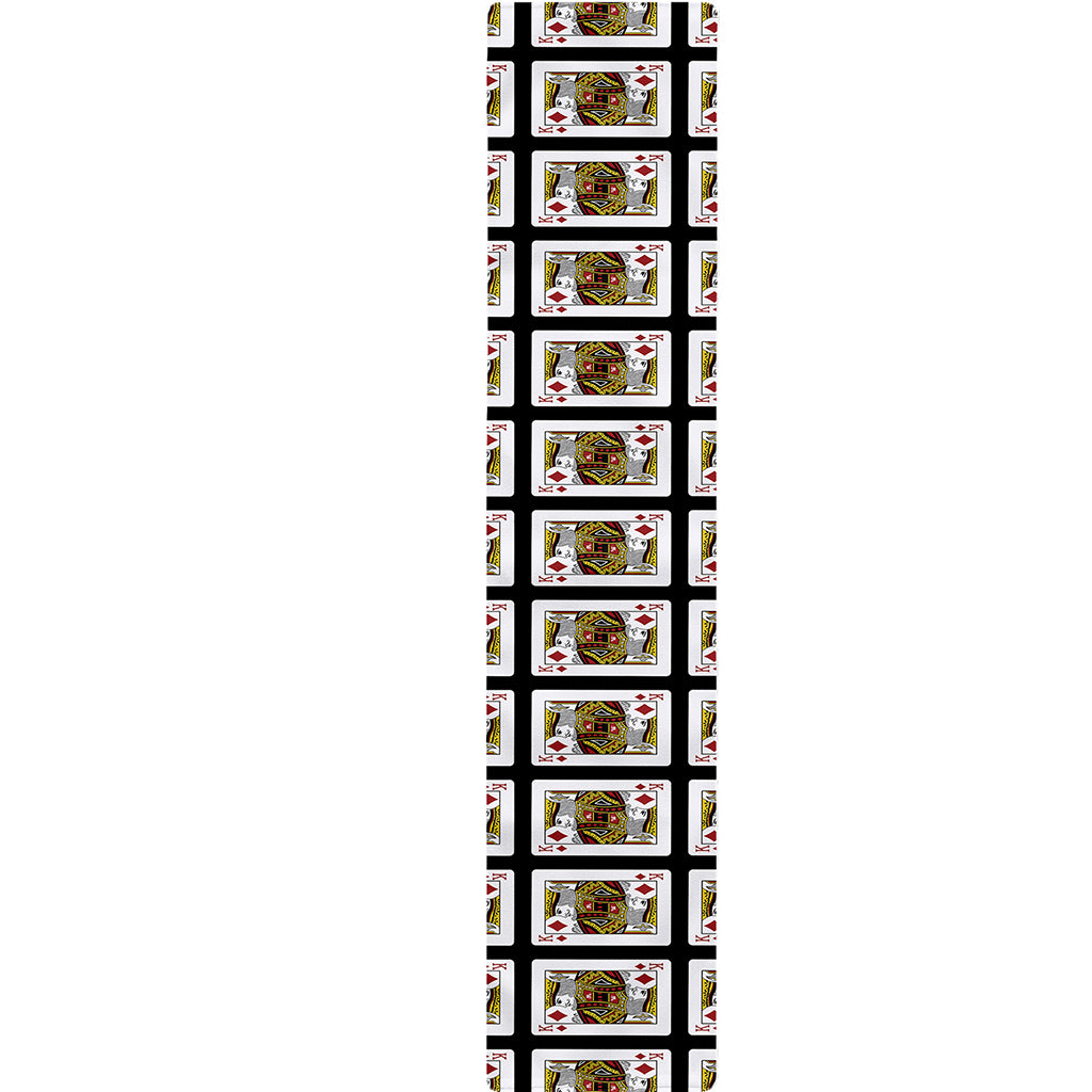 King Of Diamonds Pattern Print Table Runner
