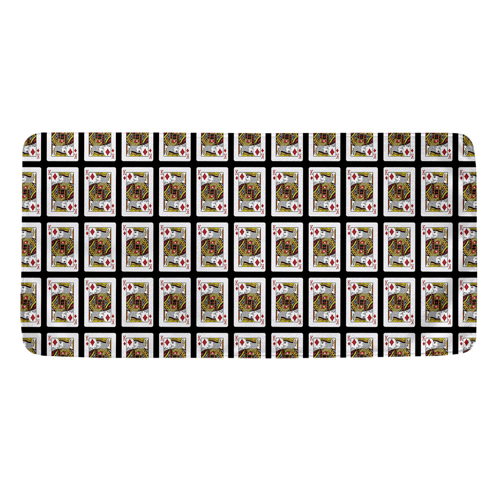 King Of Diamonds Pattern Print Towel