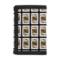 King Of Diamonds Pattern Print Trifold Wallet