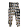 King Of Diamonds Pattern Print Sweatpants