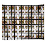 King Of Diamonds Playing Card Pattern Print Tapestry