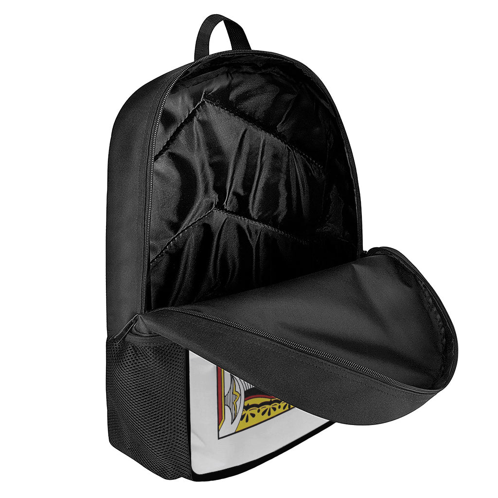 King Of Diamonds Playing Card Print 17 Inch Backpack
