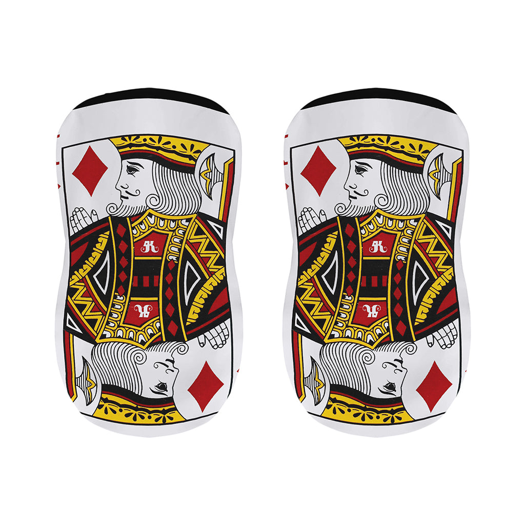 King Of Diamonds Playing Card Print Bar Stool Covers