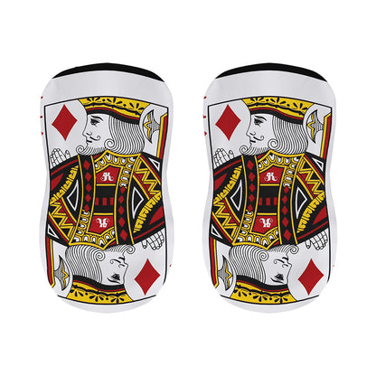 King Of Diamonds Playing Card Print Bar Stool Covers
