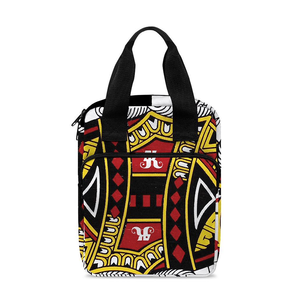 King Of Diamonds Playing Card Print Bible Tote Bag