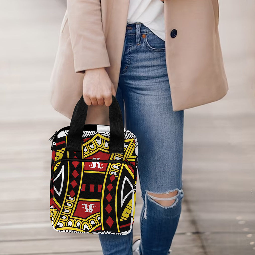 King Of Diamonds Playing Card Print Bible Tote Bag