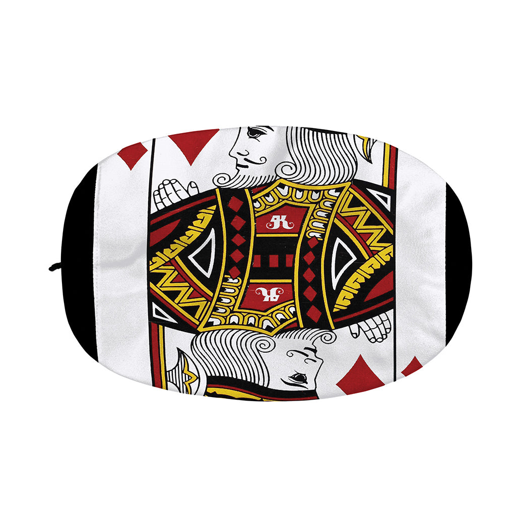 King Of Diamonds Playing Card Print Car Side Mirror Covers