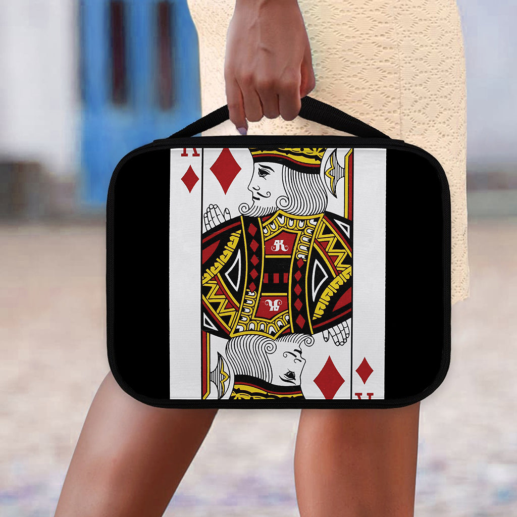 King Of Diamonds Playing Card Print Classic Bible Case