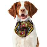 King Of Diamonds Playing Card Print Dog Bandana