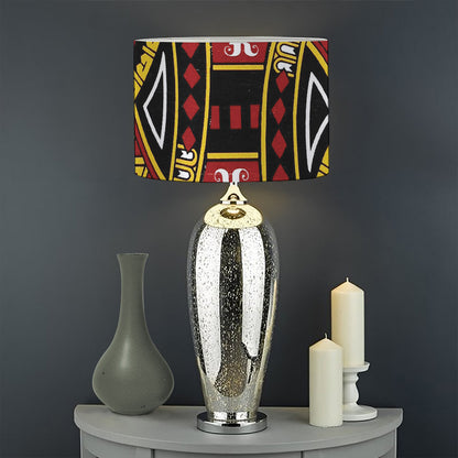 King Of Diamonds Playing Card Print Drum Lamp Shade