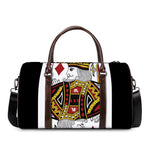 King Of Diamonds Playing Card Print Duffle Bag
