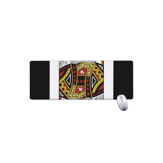 King Of Diamonds Playing Card Print Extended Mouse Pad