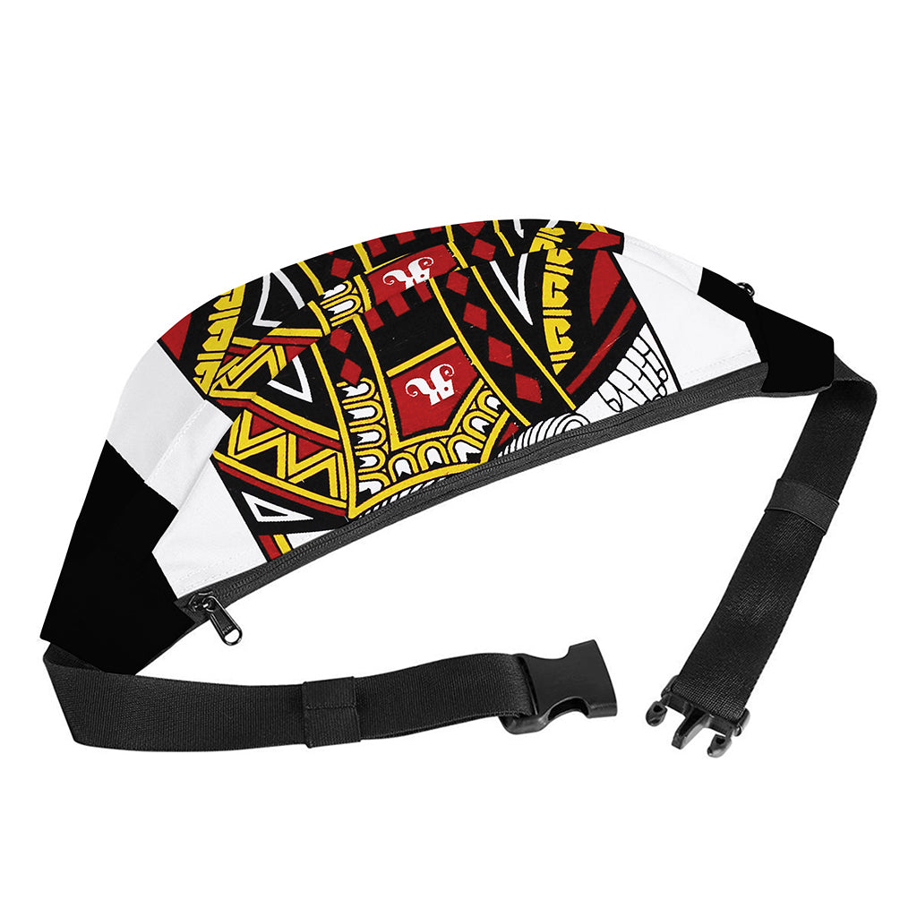 King Of Diamonds Playing Card Print Fanny Pack