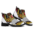 King Of Diamonds Playing Card Print Flat Ankle Boots